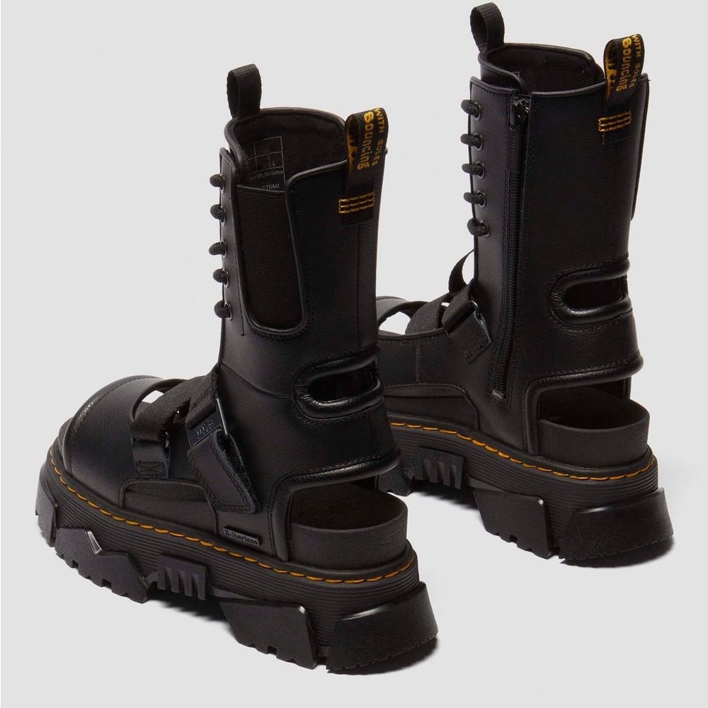Dr.Martens MATTISON Leather Gladiator Sandals - Picture 5 of 11
